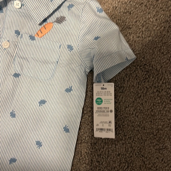 NWT Carter’s Easter Romper size 18 month - Picture 3 of 4